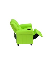 SOFÁ DE CRIANÇA RECLINÁVEL COM SUPORTE PARA COPO